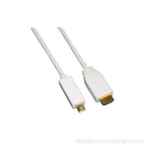 Gold Plated Mini DP to HDMI Cable